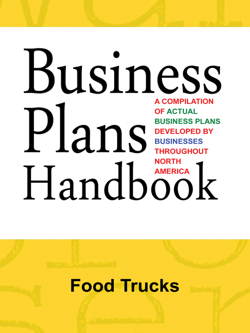 Cover image for Business Plans Handbook: Food Trucks